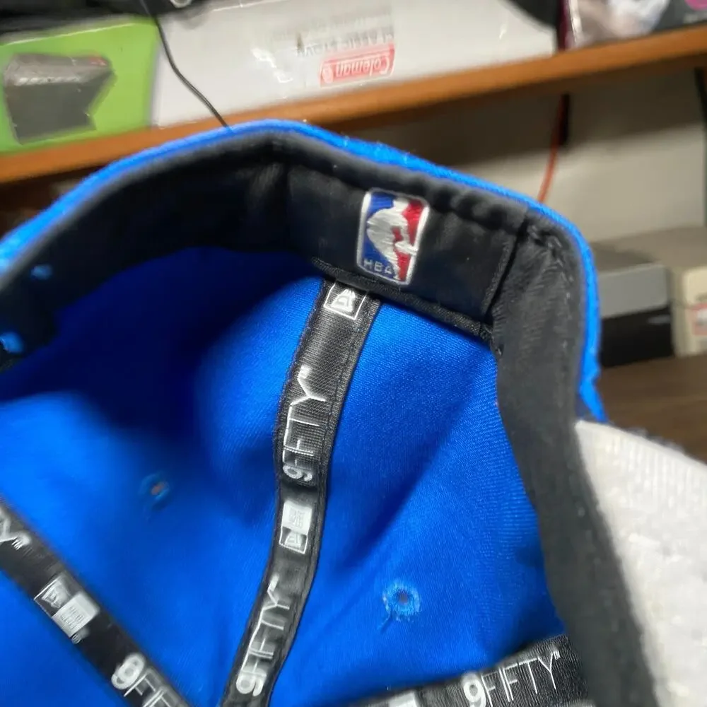 New Era 9FIFTY OKC Thunder Kevin Durant Snapback Hat Cap Blue Size Medium/Large